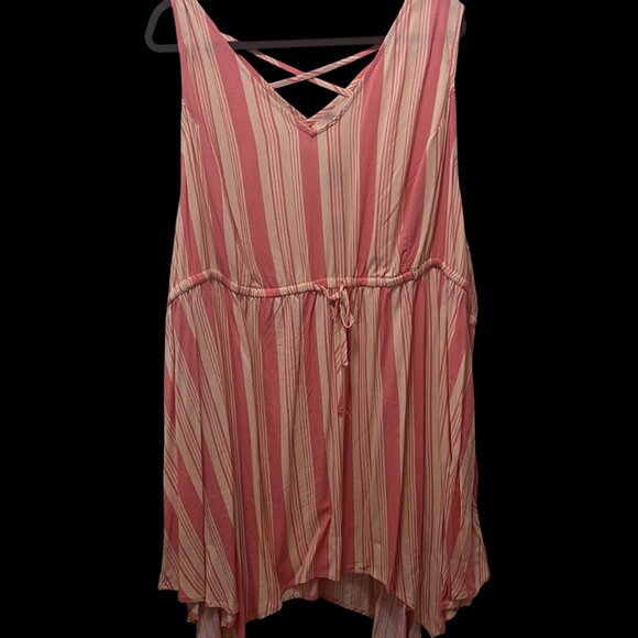 Torrid Sleeveless Tunic Length Summer Tank size 5X EUC - Picture 3 of 3
